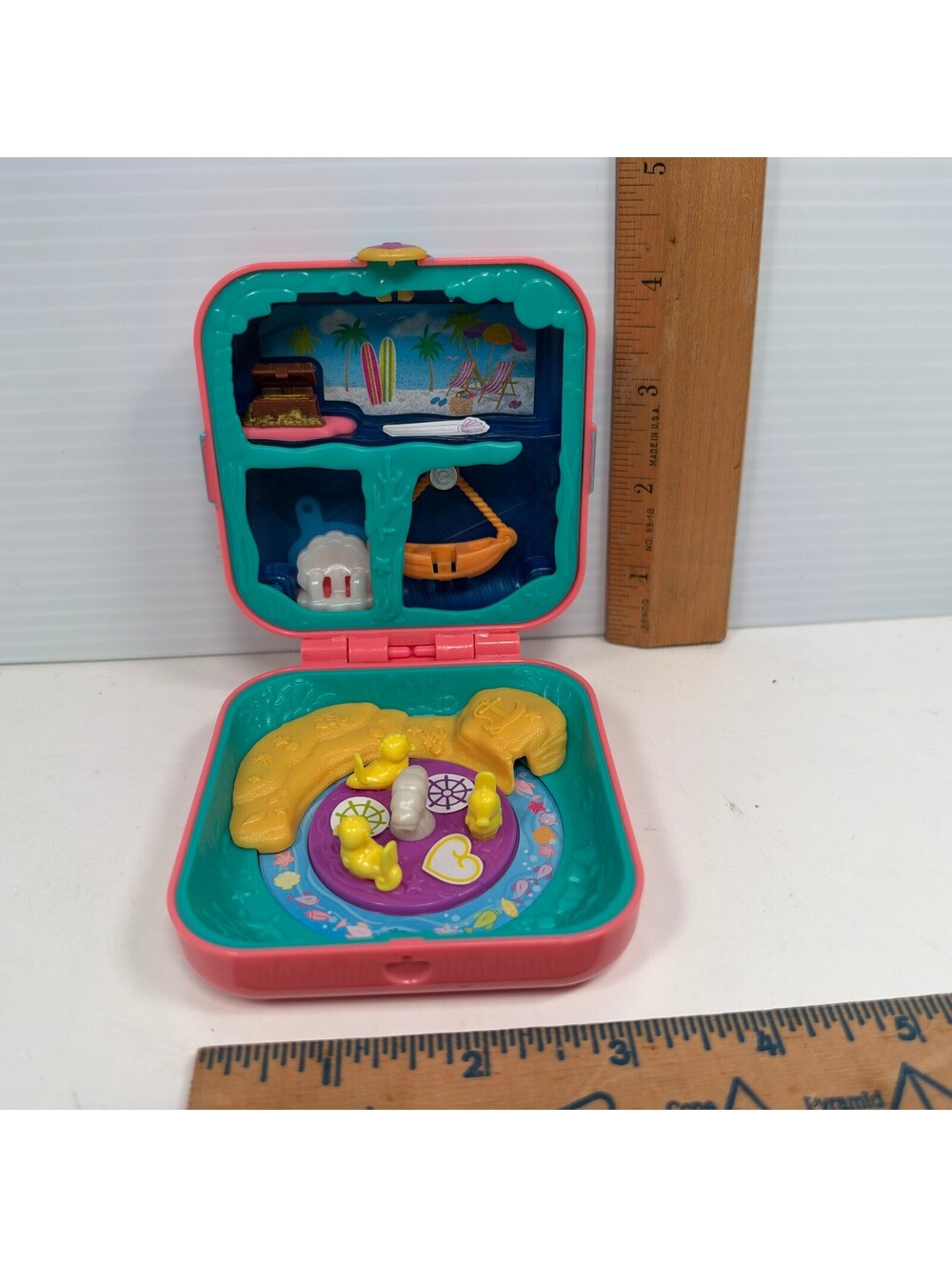 Polly Pocket Hidden Hideouts Mermaid Cove Compact Shell Only 2018 Replacement